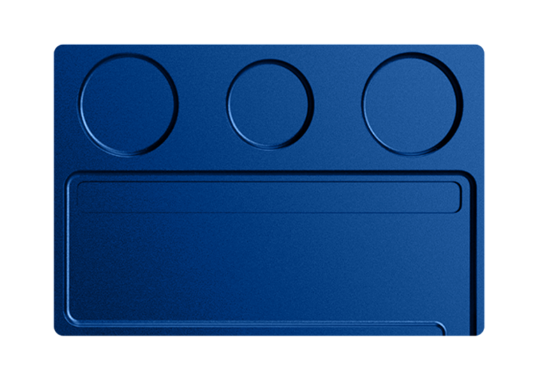 blue